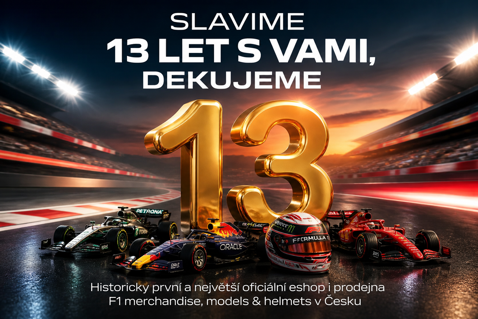 Slavíme 13 let