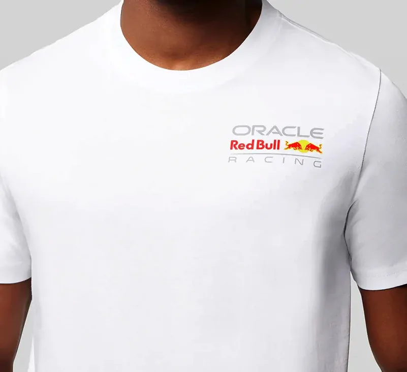 Triko RedBull v bílé barvě