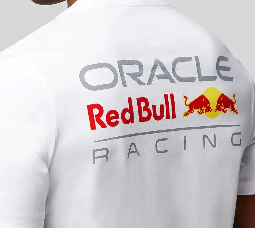 Triko RedBull v bílé barvě