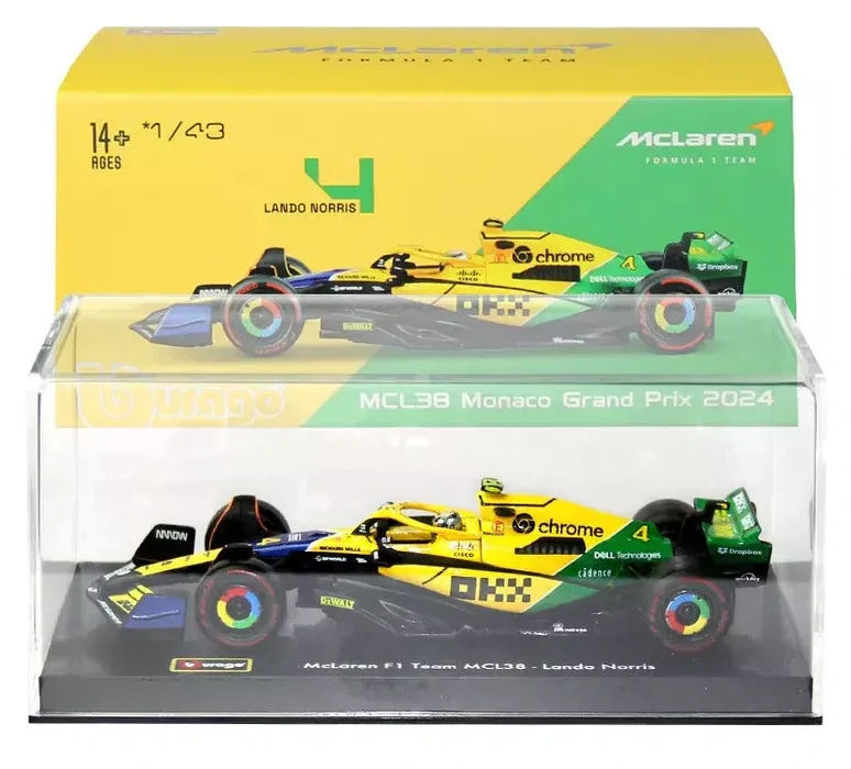 F1 McLaren Monaco MCL38 Lando Norris