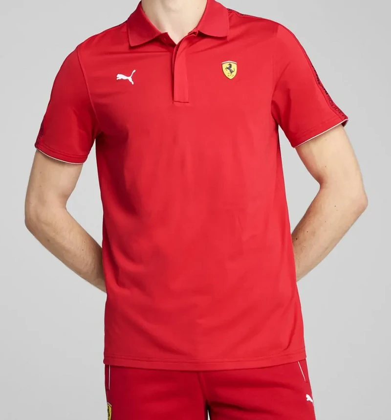 Triko polo Ferrari red
