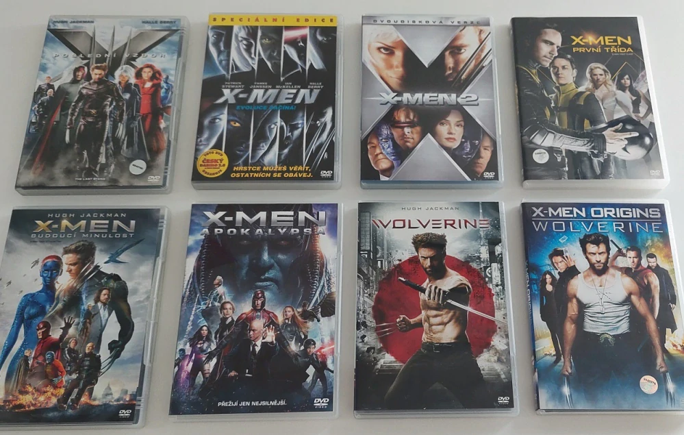 X-Men DVD sběratelská kolekce