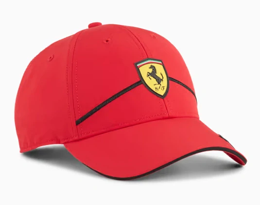 Kšiltovka Ferrari race red