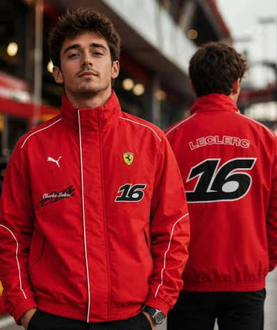 Originální bunda Charles Leclerc Ferrari
