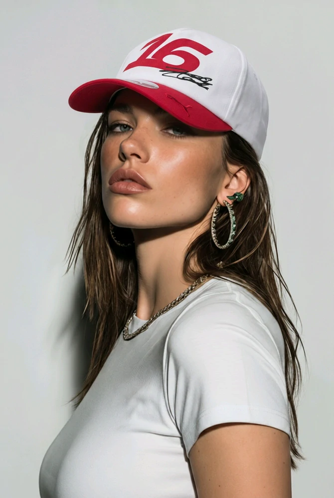 Kšiltovka Ferrari Charles Leclerc 16"