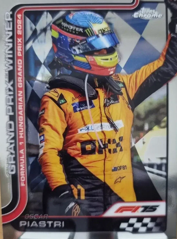 F1 TOPPS CHROME Piastri #105