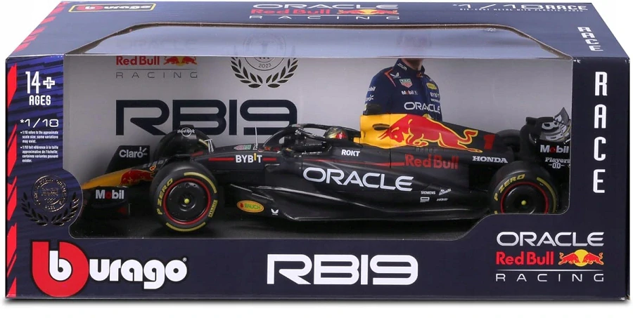 Red Bull Max Verstappen Abú Dhabí GP 23" Winner 1/18 Limited