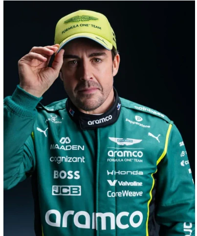 Aston Martin čepice Fernando Alonso