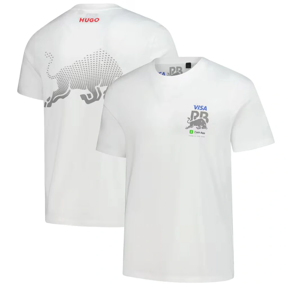 Triko Red Bull Hugo Boss bílé