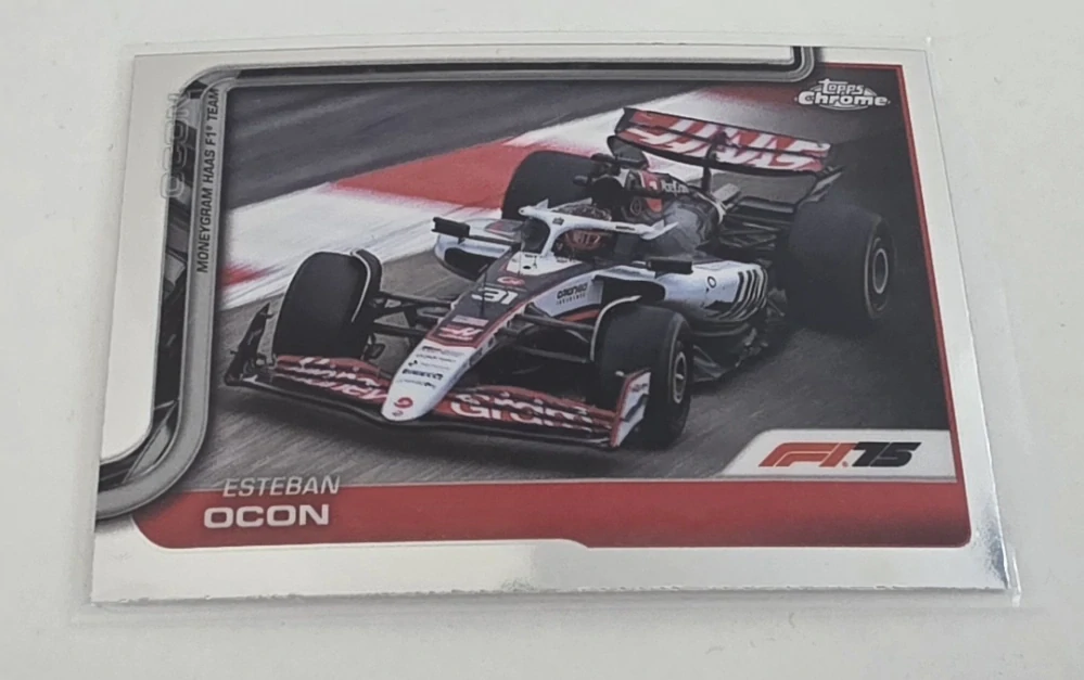 F1 TOPPS CHROME Ocon #85