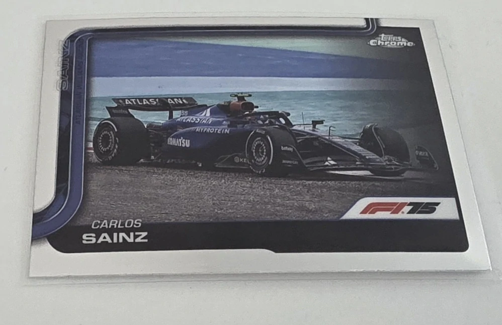 F1 TOPPS CHROME Sainz #90