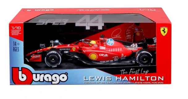 F1 Ferrari Hamilton Fiorano 1/18