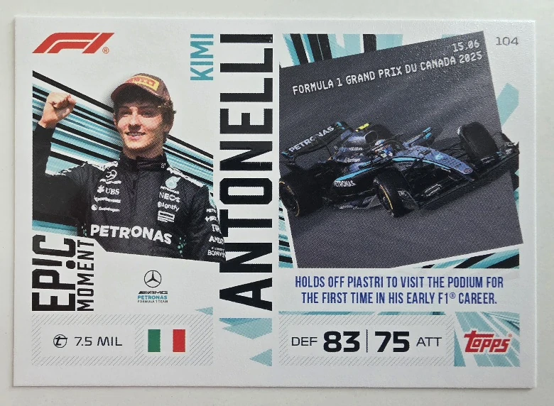 F1 EPIC MOMENT Kimi Antonelli