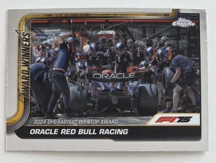 F1 TOPPS CHROME Red Bull Racing #146
