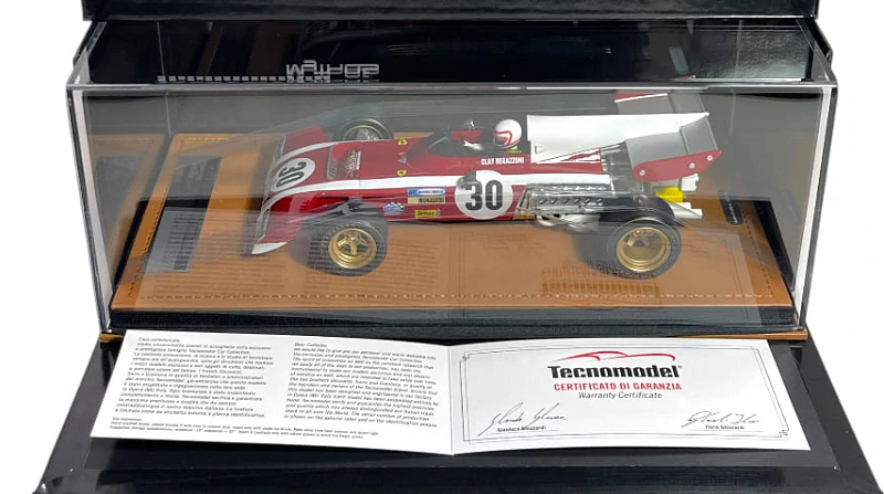 FERRARI Clay Regazzoni BELGIUM GP 1971" 1/18 Limited