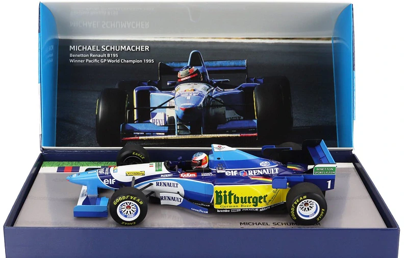 BENETTON Michael Schumacher PACIFIC GP 1995"