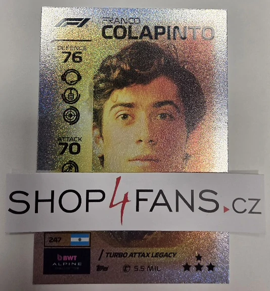 F1 LEGACY Franco Colapinto