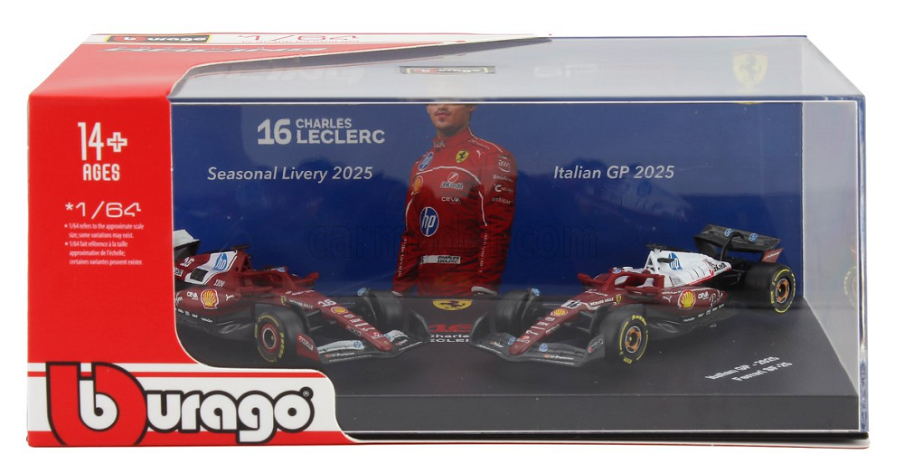F1 Ferrari set Leclerc 2025