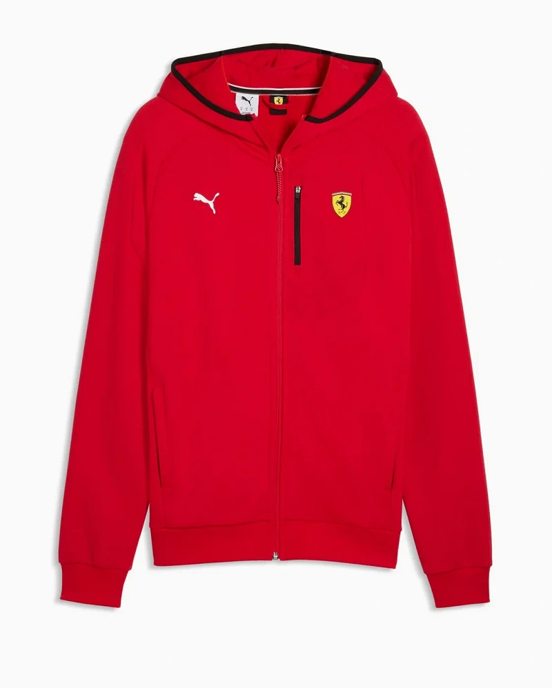 Originální mikina na zip Ferrari