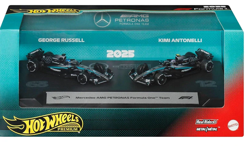 Hot Wheels F1 Mercedes AMG Set