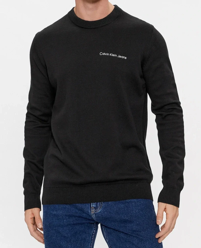 Calvin Klein pánský černý svetr