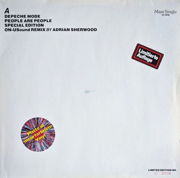 People Are People L.E. marble (Maxi LP vinyl)