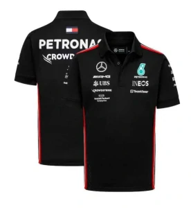 Tričko s límečkem Mercedes team