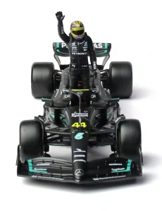 F1 Mercedes model + Lewis Hamilton