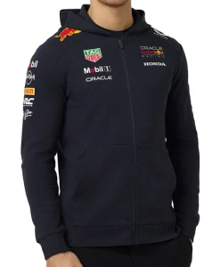 Mikina na zip Red Bull