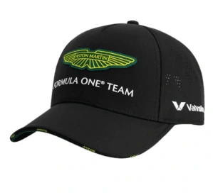 Černá kšiltovka Aston Martin 