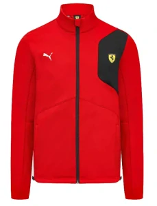Ferrari bunda softshell červená