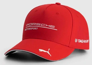 Kšiltovka Porsche červená
