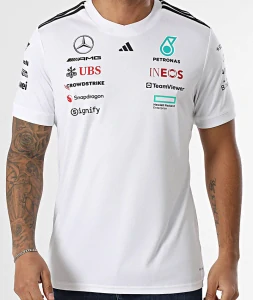 Triko Mercedes F1 team white