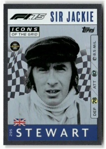 F1 ICONS OF THE GRID Jackie Stewart