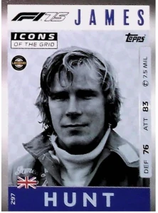 F1 ICONS OF THE GRID James Hunt