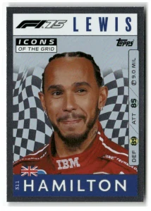 F1 ICONS OF THE GRID Lewis Hamilton