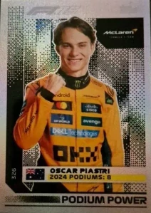 F1 PODIUM POWER Oscar Piastri 