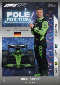 F1 POLE POSITION Nico Hulkenberg