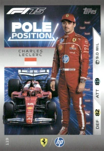 F1 POLE POSITION Charles Leclerc