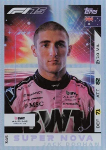 F1 SUPERNOVA Jack Doohan