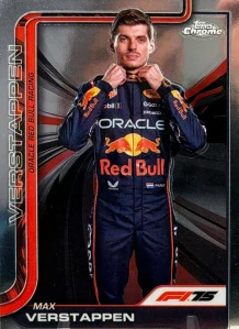 F1 TOPPS CHROME Verstappen #1