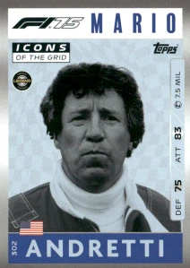 F1 ICONS OF THE GRID Mario Andretti