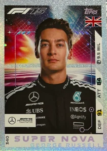 F1 SUPERNOVA George Russell