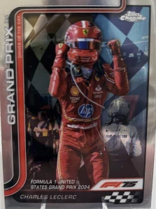 F1 TOPPS CHROME Leclerc #140