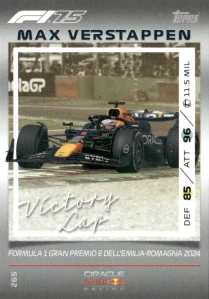 F1 VICTORY LAP Max Verstappen