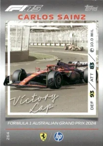 F1 VICTORY LAP Carlos Sainz