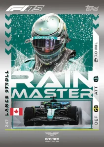 F1 RAIN MASTER Lance Stroll 