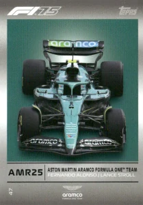 F1 ASTON MARTIN Team Car