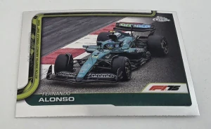 F1 TOPPS CHROME Alonso #81
