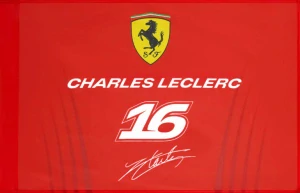 Originální vlajka Ferrari Leclerc